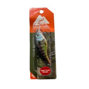 Ozark trail 1/3 crankbait eagle lake hook multicolor fishing lure